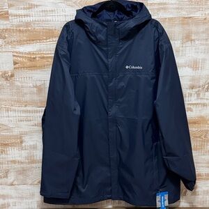 Big & Tall Columbia Watertight II Omni-Tech Hooded Packable Jacket Size XXL Tall